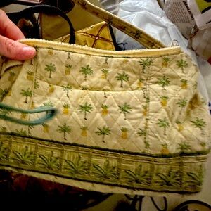 Tanya Lee Tropical Handbag Palm Trees and Pinapples